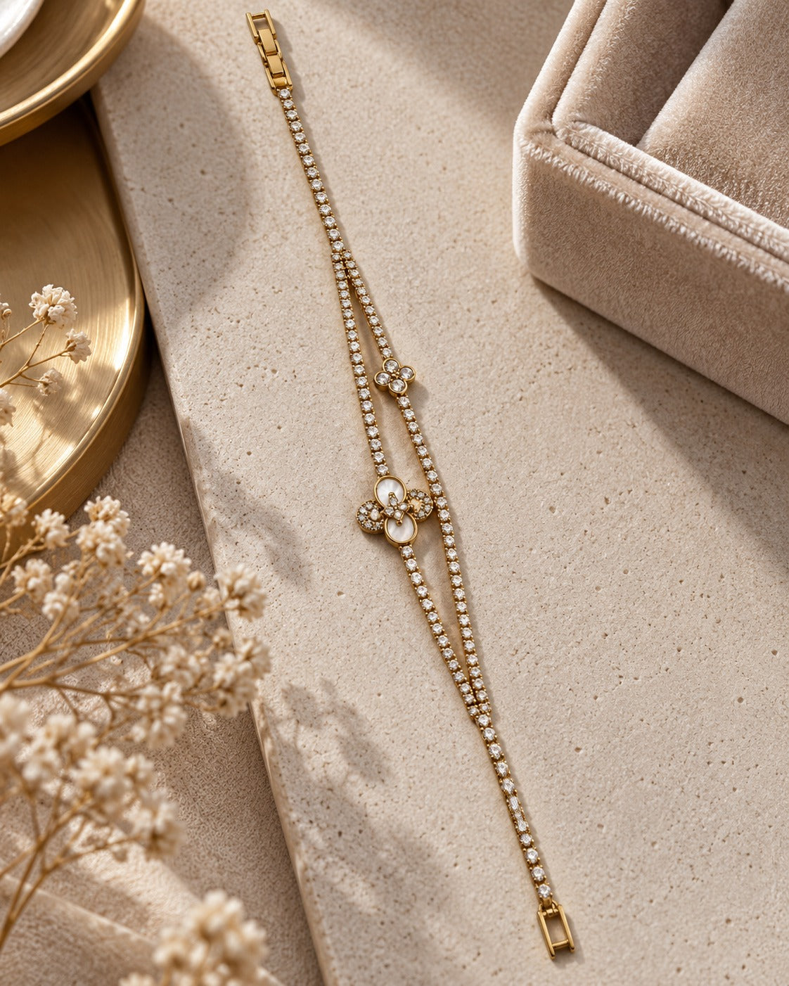 Celestial Clover Bracelet