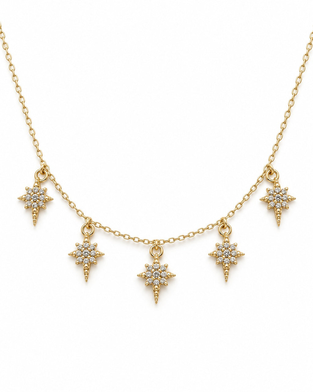 Celestial Star Charm Necklace