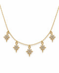 Celestial Star Charm Necklace