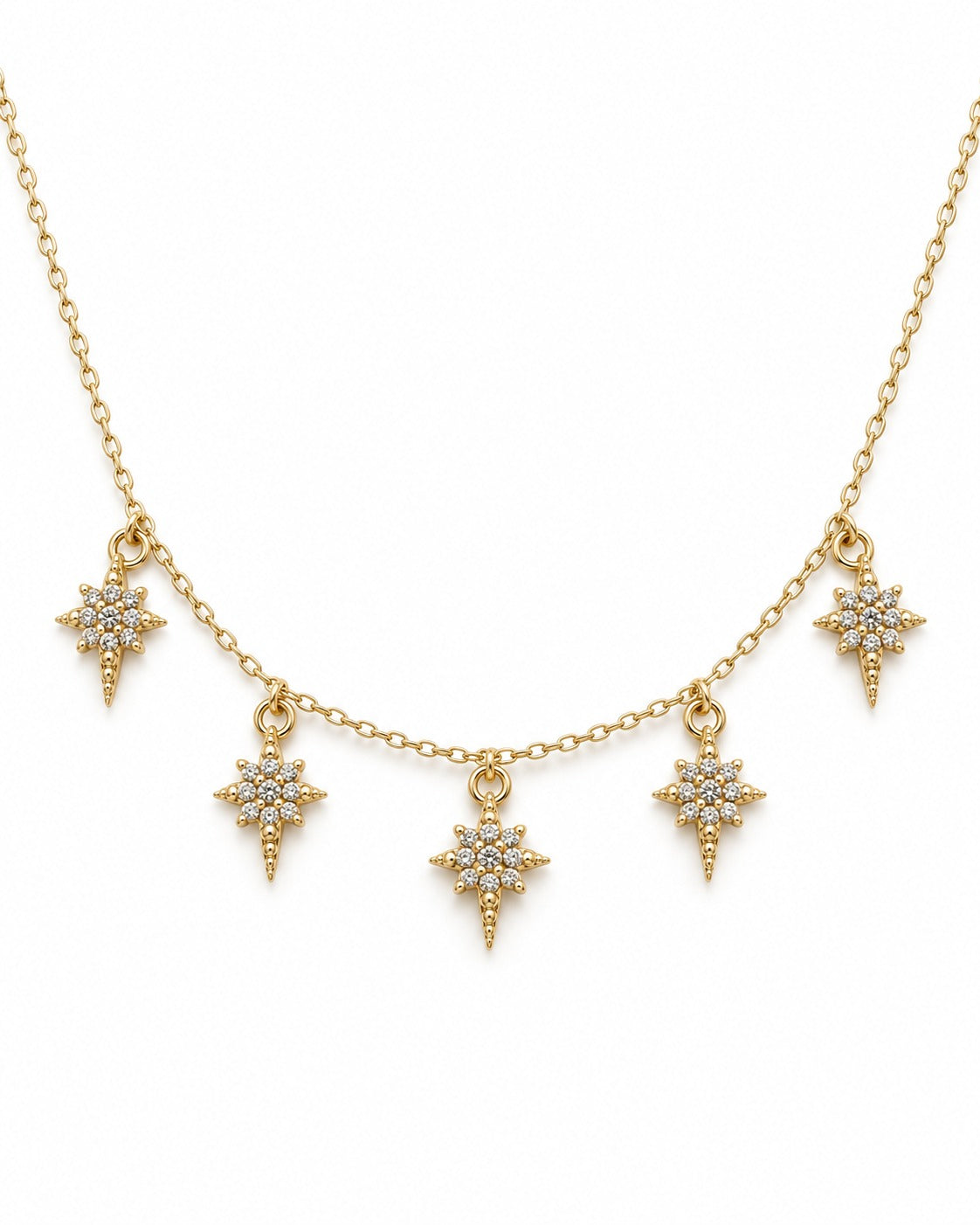 Celestial Star Charm Necklace